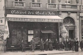 El Cabaret des Quat’z’Arts en 1910.